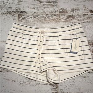 Universal Thread White Striped Women's Shorts